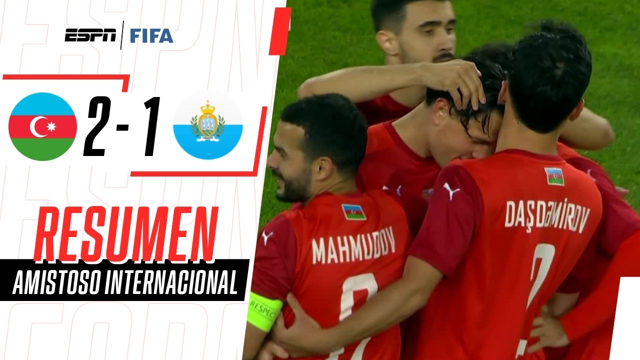 A SAN MARINO SE LO DIERON VUELTA TRAS EL HISTÓRICO EMPATE | Azerbaiyán 2-1 San Marino | RESUMEN