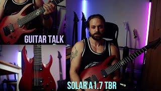 Video thumbnail for Guitar Talk | SOLAR GUITARS A1.7 TBR REVIEW [Seymour Duncan Retribution] by Guitar Cinema