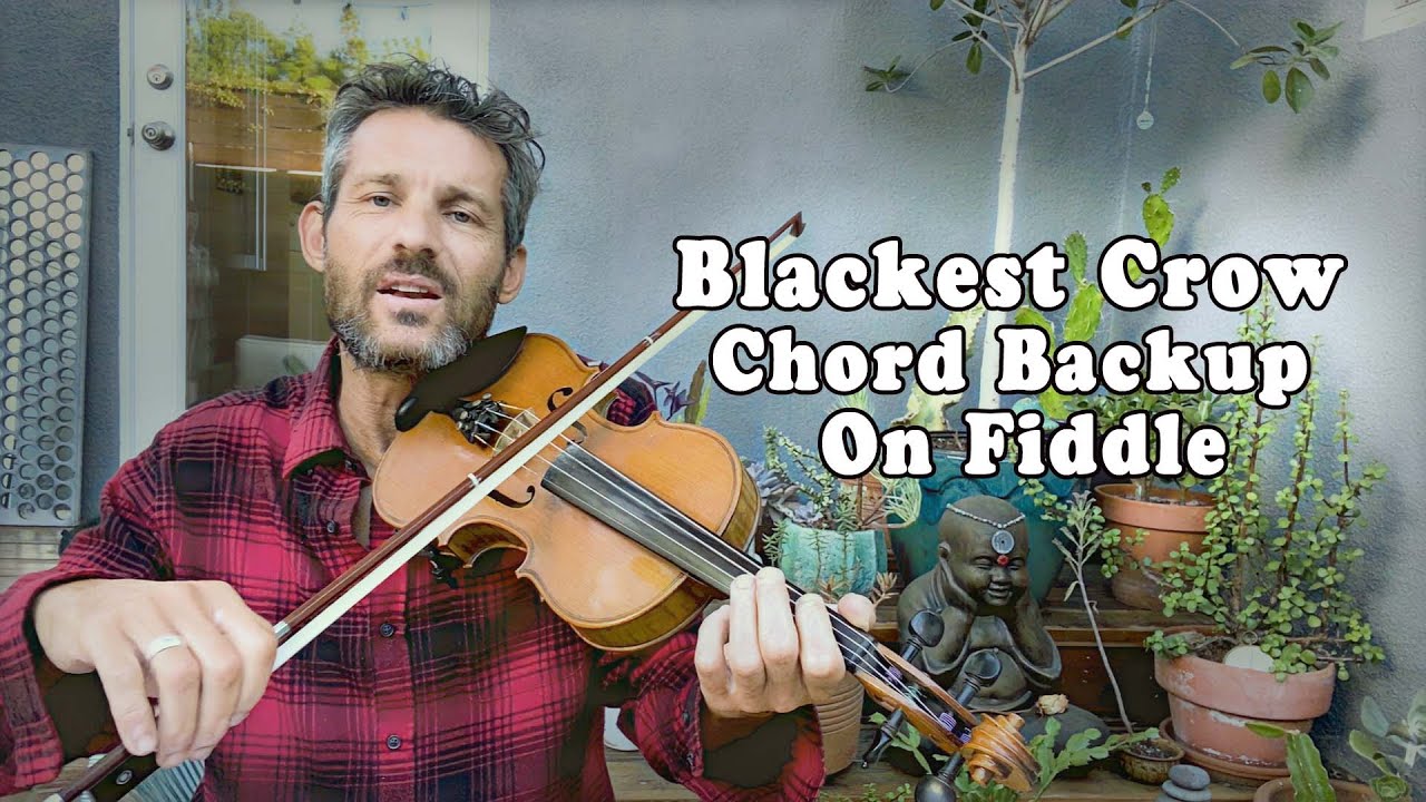 Blackest Crow - singing and playing chord backup