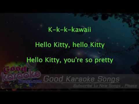 Hello Kitty - Avril Lavigne ( Karaoke Lyrics )