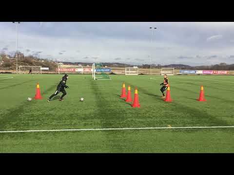 Tobias Englund - Falkenbergs FF in training session