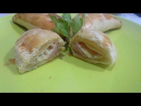 Empanadas, Receta #71, EMPANADAS DE JAMON Y QUESO Video