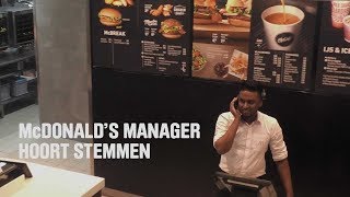 Restaurant Manager McDonald’s hoort stemmen l SuperCrew l McDonald’s