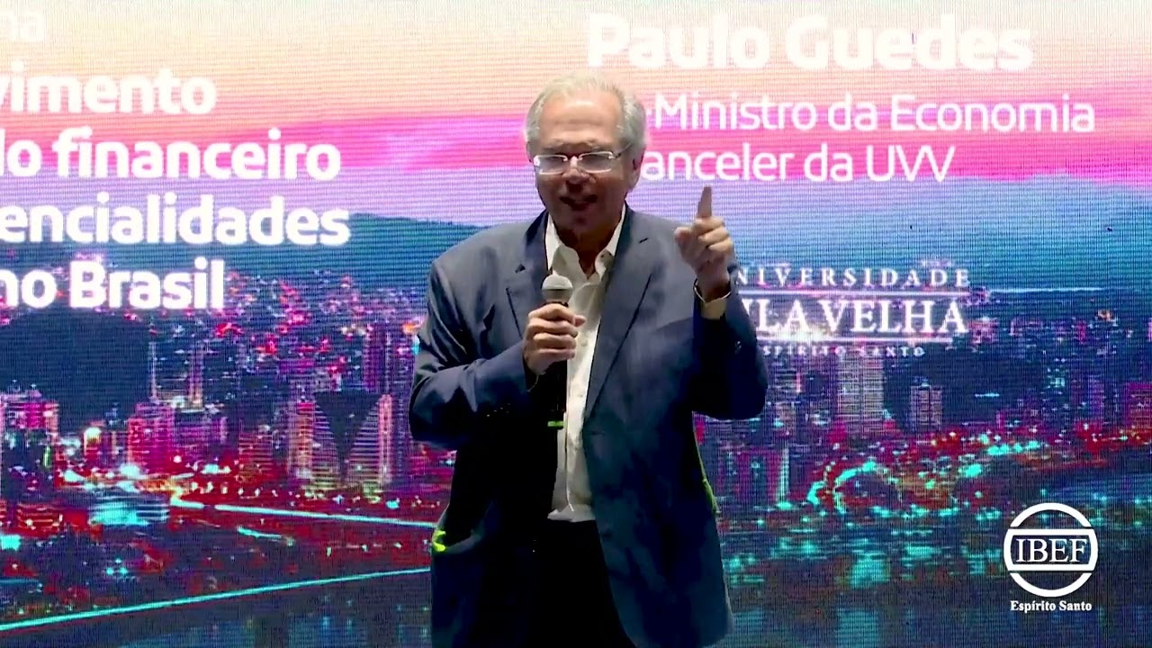 Confira a palestra do ex-Ministro e chanceler da UVV Paulo Guedes no CONEF 2024!