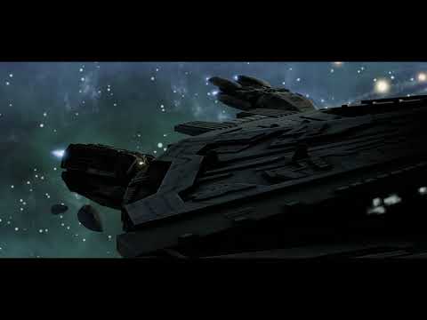 Battlestar Galactica Deadlock: Cylons destroy a Colonial Battlestar Group.