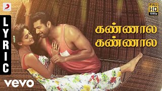 Thani Oruvan - Kannala Kannala Lyric  Jayam Ravi N