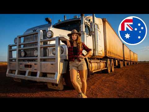 A Day In The Life Of A Girl Roadtrain Driver In Australia