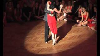 Prague Tango Alchemie 2010 - red milonga - Ismael Ludman & Maria Mondino 1