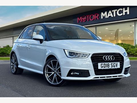 AUDI A1 1.4 TFSI 125 Black Edition Nav 5dr S Tronic video thumbnail