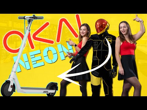 Unboxing OKAI Neon electric scooter