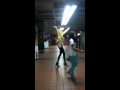 Ballet Dancing In NYC Subway