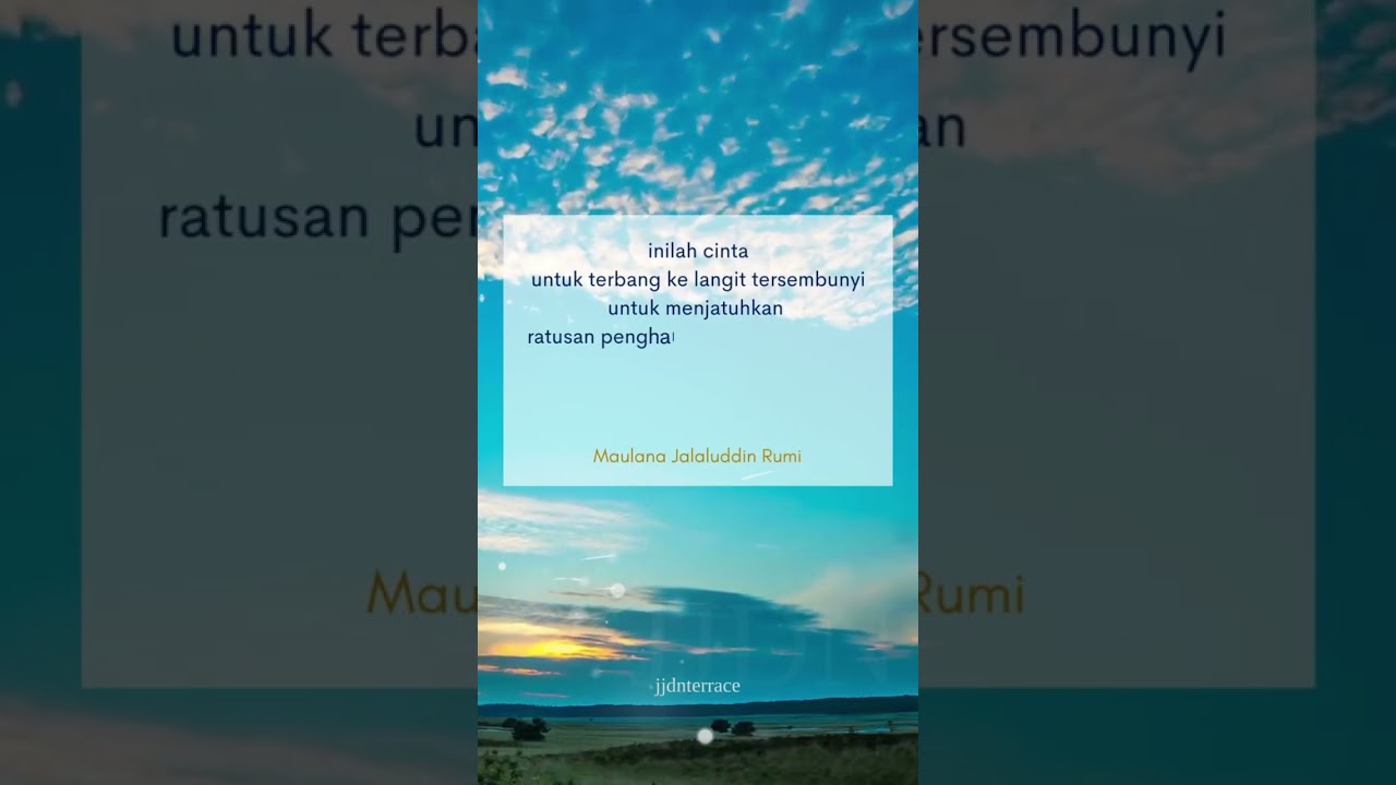 langit tersembunyi #rumiquotes #quotes  #shortsvideo