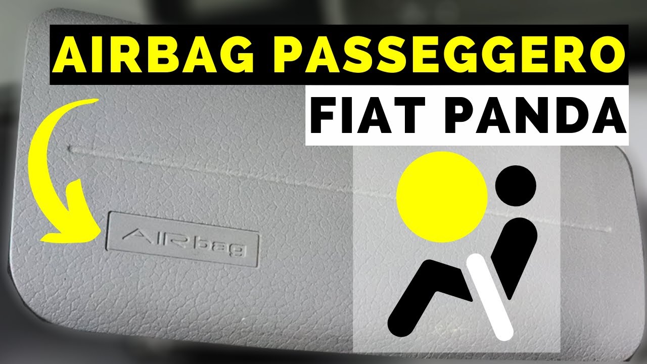 Smontare l'AIRBAG Lato Passeggero nella FIAT Panda 169 - Tutorial dettagliato