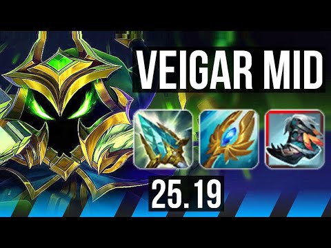 VEIGAR vs SYLAS (MID) | 9/1/9, Legendary | EUW Master | 25.19