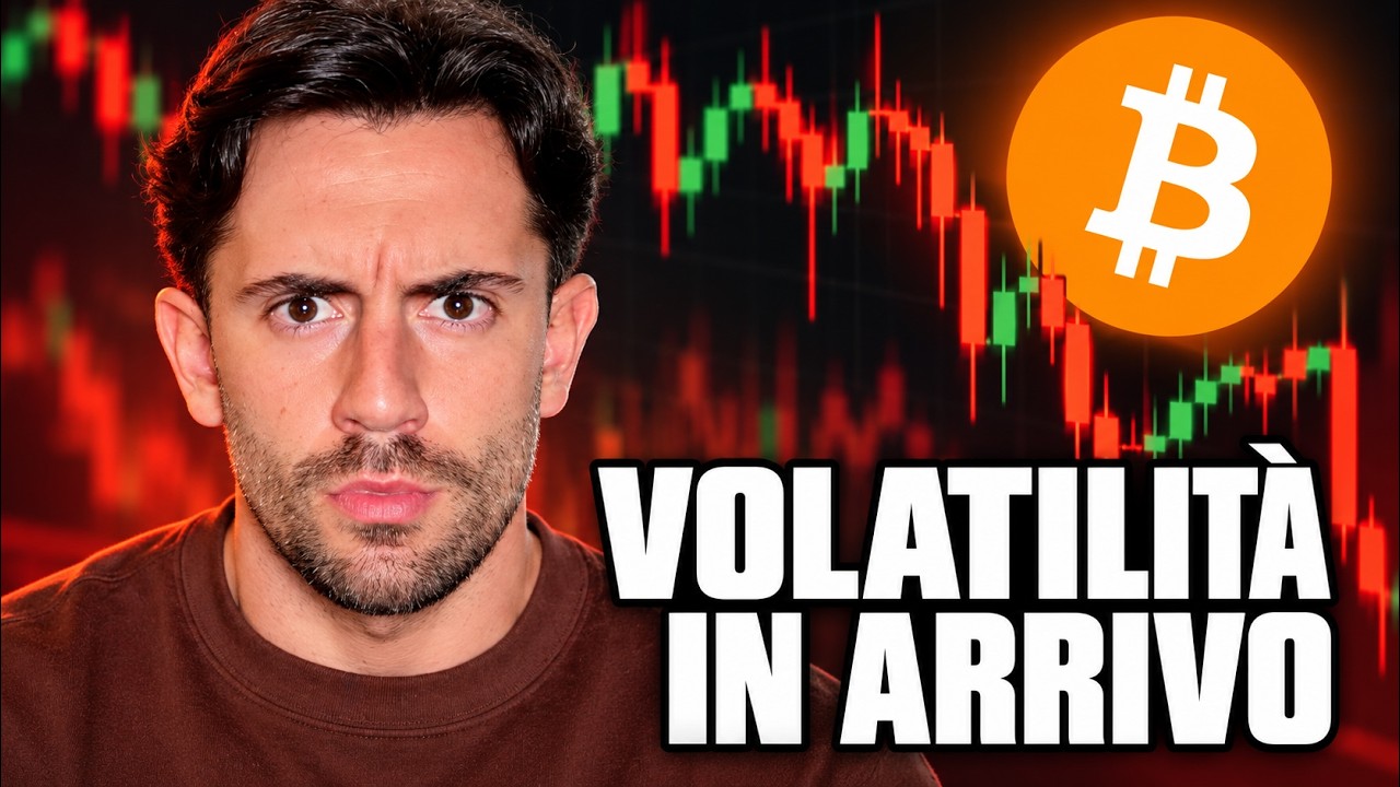 BITCOIN... Volatilità in arrivo... (Ecco cosa sta per succedere)