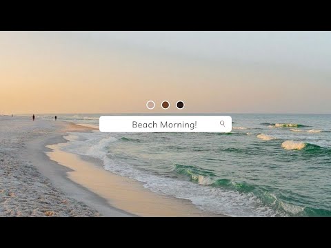 Come to the beach with me. 🏝️ 🌊 🧺