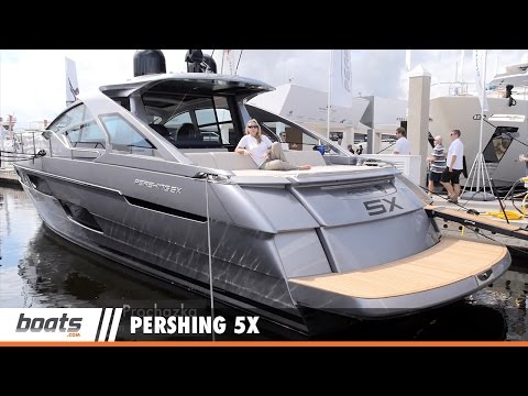 Pershing 5X: First Look Video Sponsored by United Marine Underwriters