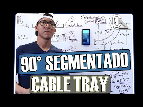 90° vertical on a cable tray / ladder tray 📐 #CableTrayCuts