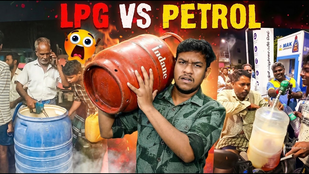 India is not for Beginners😱 LPG Cylinder & Petrol கொடுமைகள் | Tamil Memes Reaction