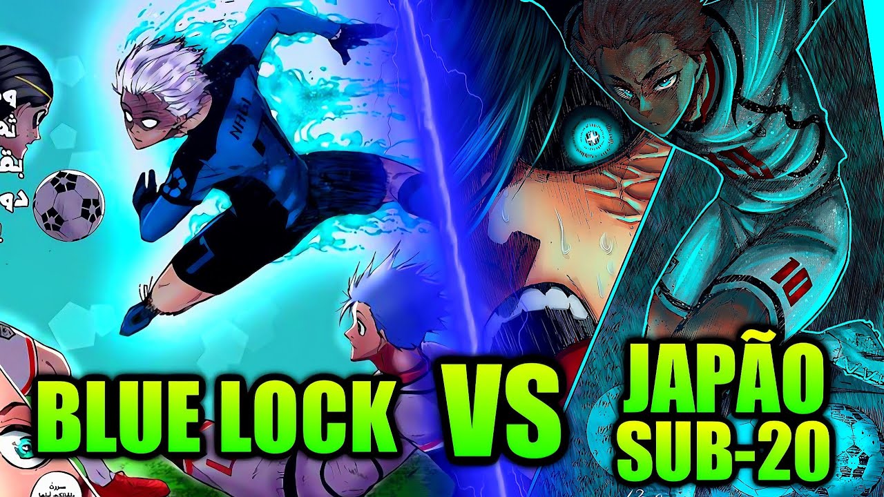 BLUE LOCK VS JAPÃO SUB-20 (PARTIDA COMPLETA)
