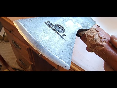 How To Sharpen An Axe - Better Than Wranglerstar?