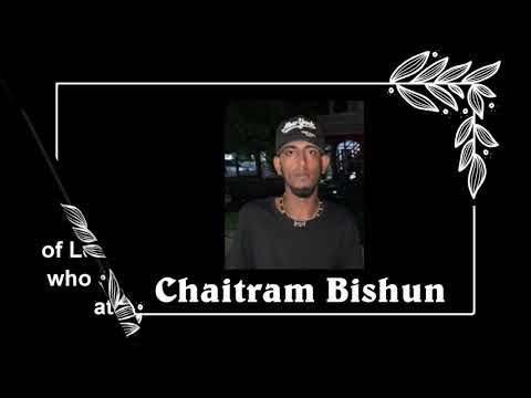 Death Announcement - Chaitram Bishun