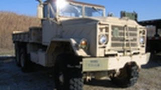 preview picture of video '1990 BMY Division of Harsco M923A2 5-Ton Cargo Truck on GovLiquidation.com'