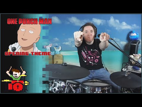ONE PUNCH MAN OPENING ON DRUMS!!!