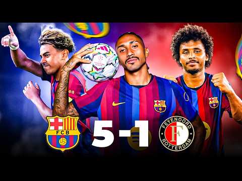 Mais ARRÊTEZ-LES 😂 😂 😂...FC Barcelone vs Feyenoord (5-1) - Le debrief