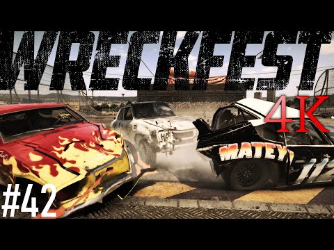 [Wreckfest Gameplay] Complete Career #42 Midsize Mayem REPLAY 4K Without Comments
