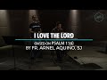 JMM Covers I Love The Lord