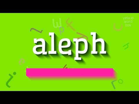 How to say "aleph"! (High Quality Voices)