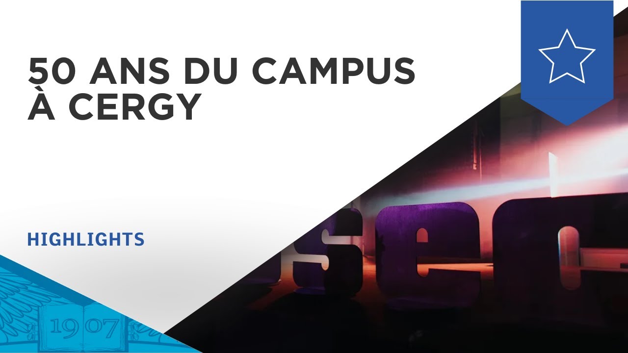 50 years of campus life in Cergy