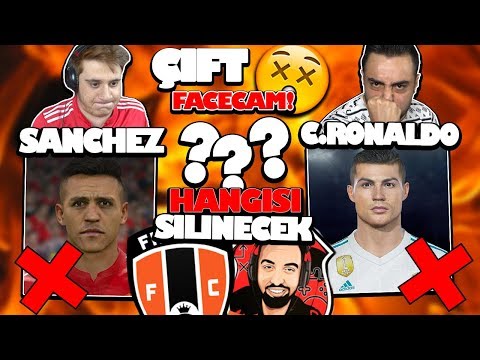 ÇİFT FACECAM !! - ÜMİDİ YENİLİRSE C.RONALDO,BEN YENİLİRSEM ALEXİS SANCHEZ'İ SİLİYORUM !!