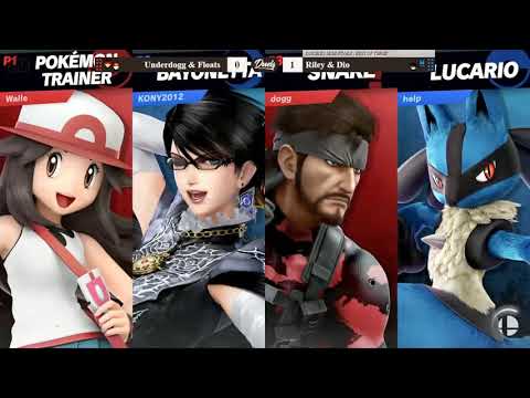 DDD 18 SSBU Doubles Finals - Riley & Dio (Blue) vs Underdogg & Floats (Red)