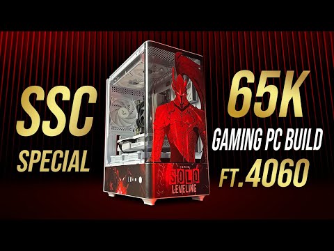 65K Gaming PC Build ft RTX 4060 Best Performance for Editing & AI!