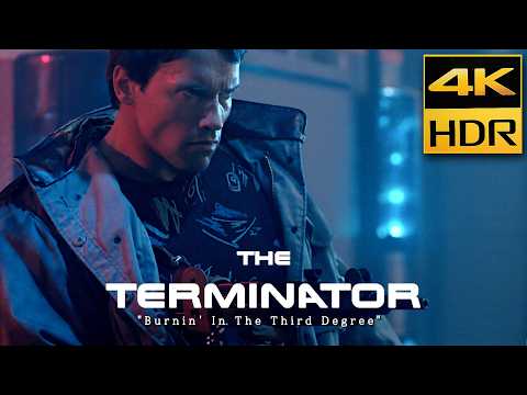 The Terminator (1984) • "Burnin' In The Third Degree" Tahnee Cain & The Tryanglz • 4K HDR & HQ Sound