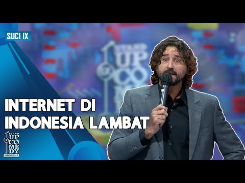Stand Up Alex Fabry: Internet di Indonesia Lambat Sekali - SUCI IX SHOW 1
