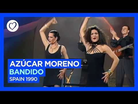 Azúcar Moreno - Bandido - Spain 🇪🇸 - Grand Final - Eurovision 1990