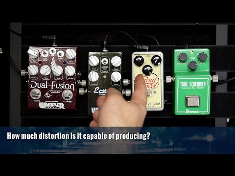 4 Steps To Choosing An Overdrive Pedal
