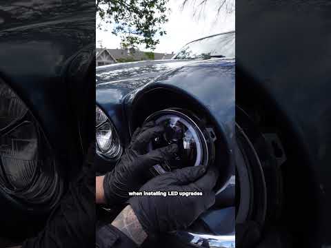 BRIGHTER LIGHTS! Switching My Jaguar Lights to LED