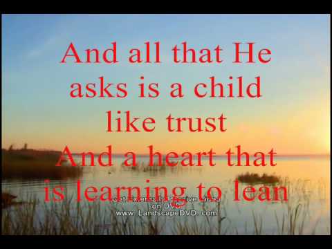 Teach me to Pray in Your Name all the time!
