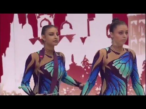 Belarus 3 Ribbons + 2 Ropes AA 2010 World Championships (HD)