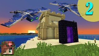 Phantom Attack!! | Vanilla Minecraft 1.13 Survival Let&#39;s Build [Episode 2]