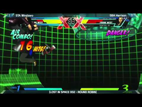UMVC3: STA Windzero vs SBA Harrison - Round Robin - LOST IN SPACE 002