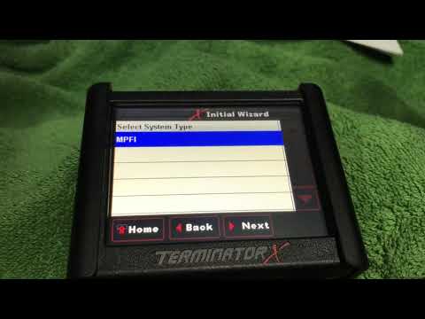 Holley Terminator X Start up screen update!!!!