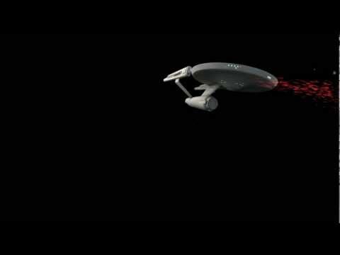 Star Trek USS Enterprise Warp In w/ Weapons Firing Test (JJ Style)