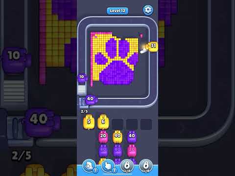 Pixel Flow Levels 1-20 Gameplay - YouTube