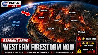 The U.S. West Is Burning—84 Major Wildfires Rage On!