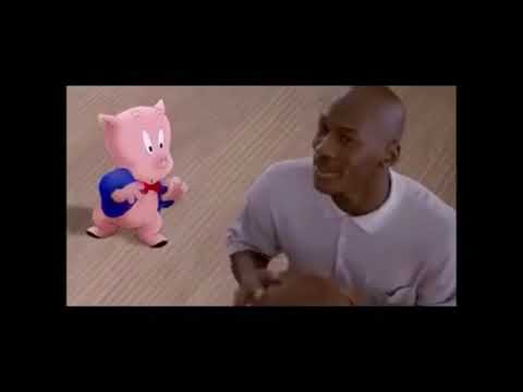 Teagan's adventure of Space Jam scene Meets The Monstars